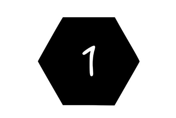 Hexagon Shape with Playful Mono 1 Review