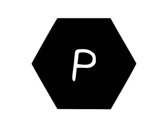 Hexagon Shape with Playful Mono P Review